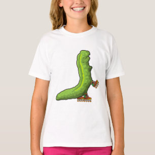 Caterpillar as Inline skater with Inline skates T-Shirt