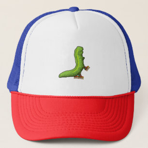Caterpillar as Inline skater with Inline skates Trucker Hat