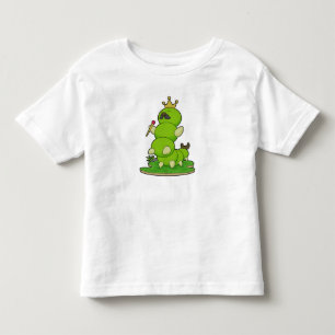 Caterpillar as King with Crown Toddler T-Shirt