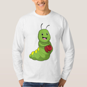 Caterpillar at Bowling with Bowling ball T-Shirt