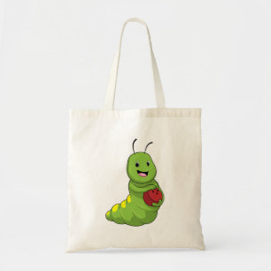 Caterpillar at Bowling with Bowling ball Tote Bag