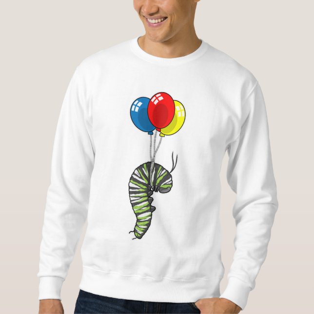 Caterpillar Balloon Sweatshirt (Front)