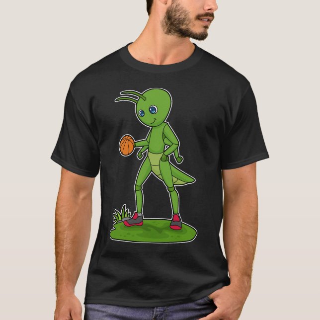 Caterpillar Basketball player Basketball T-Shirt (Front)