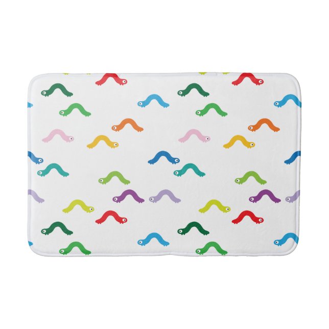 Caterpillar Bath Mat (Front)