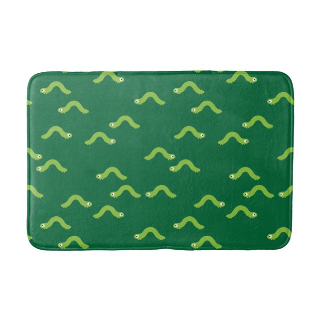 Caterpillar Bath Mat (Front)
