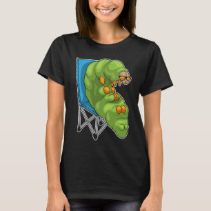 Caterpillar Beach Chair T-Shirt