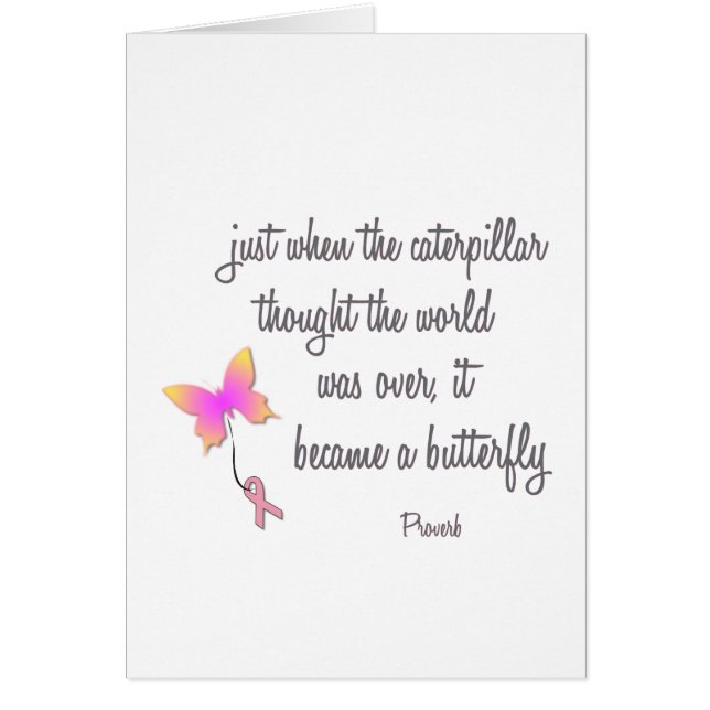 Caterpillar Became a Butterfly (Front)