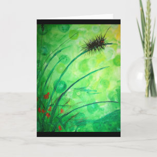 Caterpillar Card
