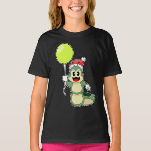 Caterpillar Christmas Balloon T-Shirt