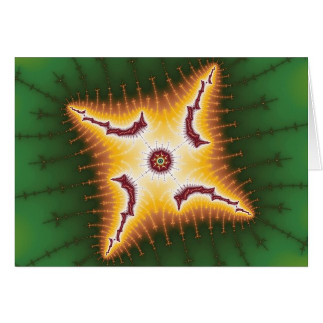 Caterpillar - Fractal Card (Front Horizontal)