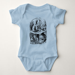 Caterpillar from Alice In Wonderland  Baby Bodysuit