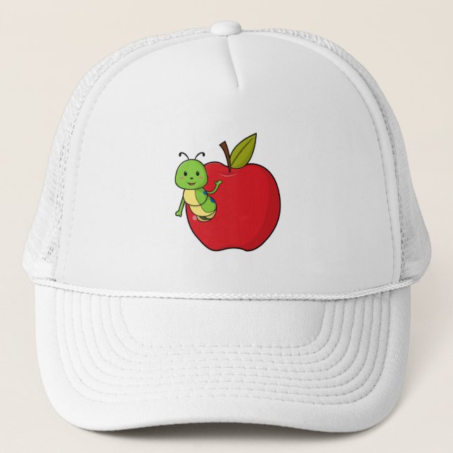 Caterpillar from Apple Trucker Hat (Front)