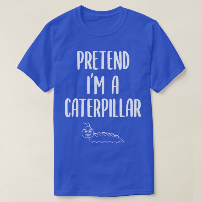 Caterpillar Halloween Costume Outfit Men Women Tod T-Shirt (Design Front)