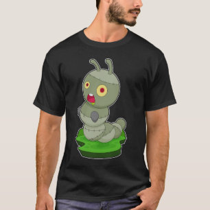 Caterpillar Halloween Zombie T-Shirt