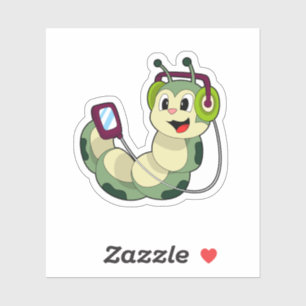 Caterpillar Headphone Music