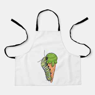 Caterpillar Ice cream Apron