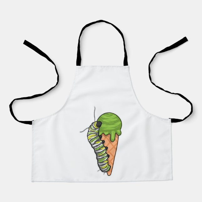Caterpillar Ice cream Apron (Front)