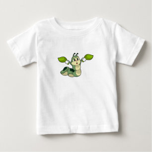 Caterpillar Leaves Baby T-Shirt