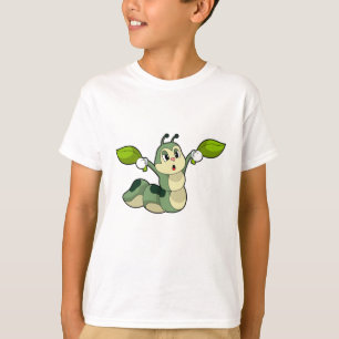 Caterpillar Leaves T-Shirt