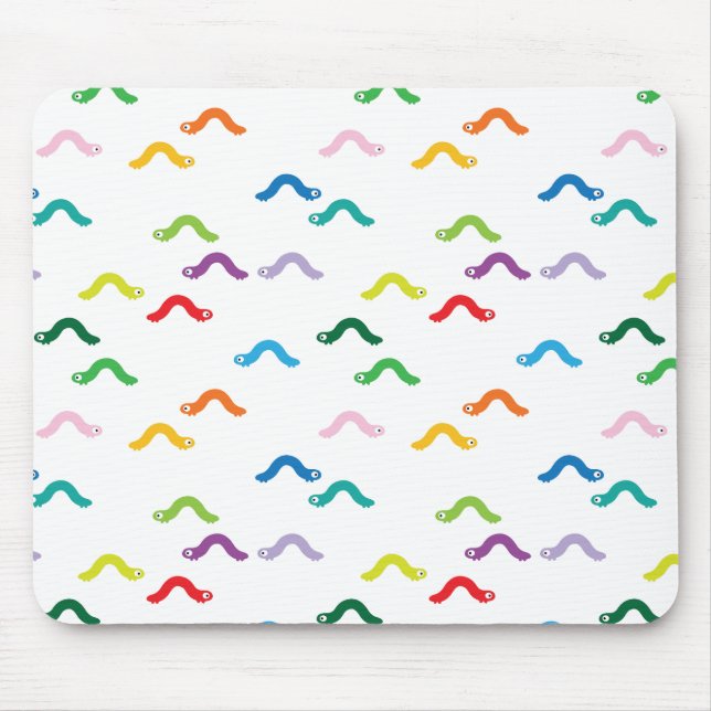 Caterpillar Mouse Mat (Front)