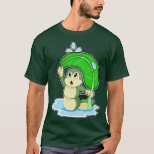 Caterpillar Raining Umbrella 1 T-Shirt