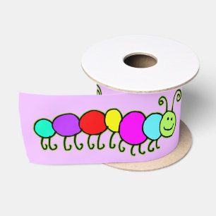 Caterpillar / Raupe Netty + your ideas Satin Ribbon