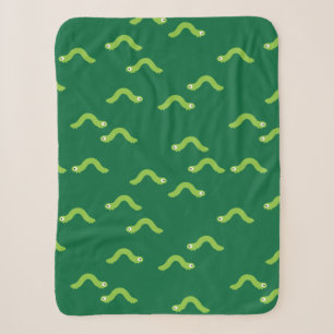 Caterpillar Sherpa Blanket