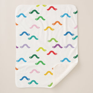 Caterpillar Sherpa Blanket