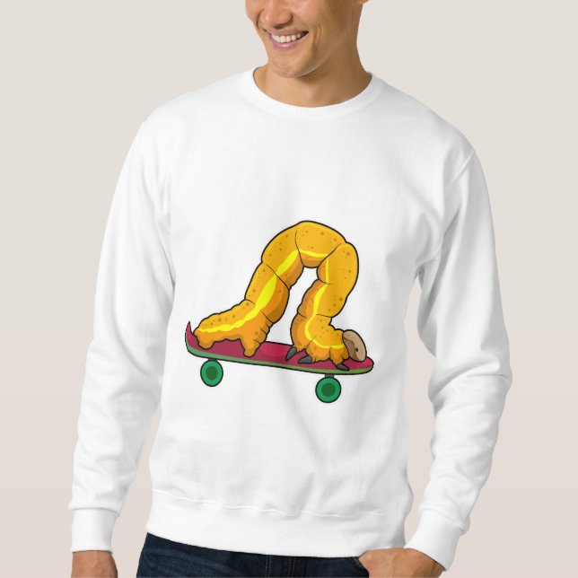 Caterpillar Skater Skateboard Sweatshirt (Front)