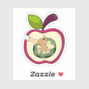 Caterpillar Sleeping Apple