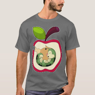 Caterpillar Sleeping Apple T-Shirt