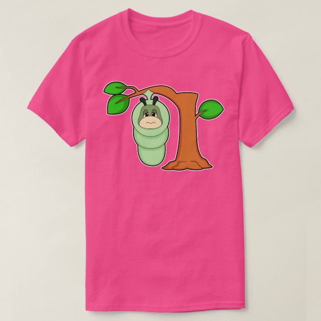 Caterpillar Sleeping Sleeping bag T-Shirt (Design Front)