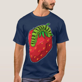 Caterpillar Strawberry T-Shirt