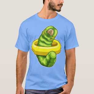 Caterpillar Swimming Lifebuoy T-Shirt