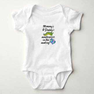 Caterpillar to Butterfly Baby Bodysuit