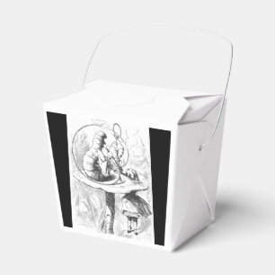 Caterpillar Vintage Alice in Wonderland Party Favour Box