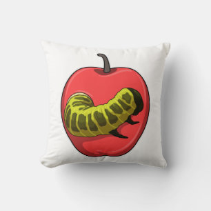 Caterpillar with Apple Cushion