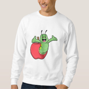 Caterpillar with Apple Sweatshirt