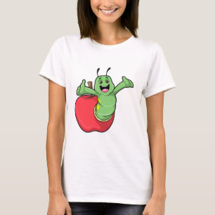 Caterpillar with Apple T-Shirt