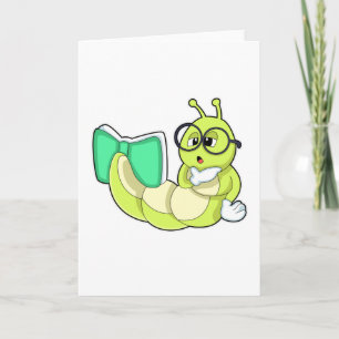 Caterpillar with Book Card