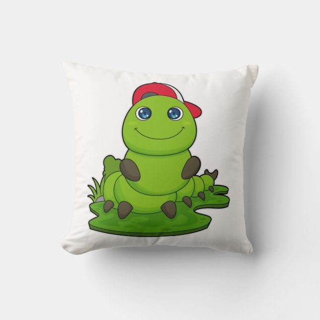 Caterpillar with Cap Cushion (Front)
