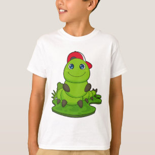 Caterpillar with Cap T-Shirt