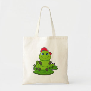 Caterpillar with Cap Tote Bag