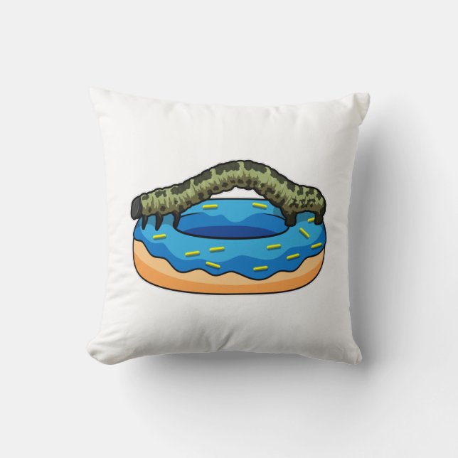 Caterpillar with Doughnut Cushion (Front)