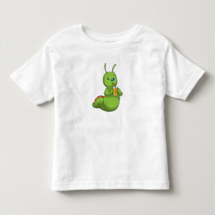 Caterpillar with Glass of Orange juice Toddler T-Shirt