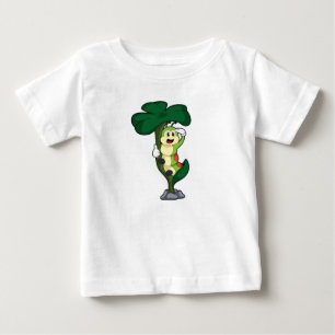 Caterpillar with Leaf Baby T-Shirt