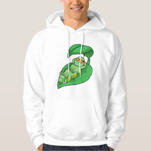 Caterpillar with Leaf Hoodie