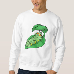 Caterpillar with Leaf Sweatshirt