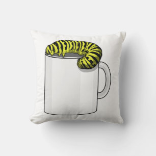 Caterpillar with Mug Cushion