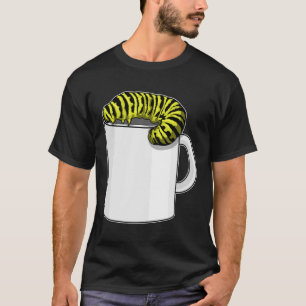 Caterpillar with Mug T-Shirt